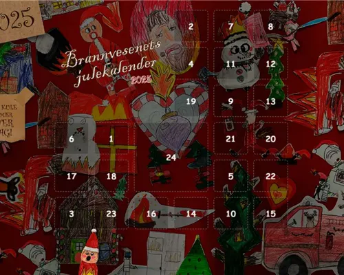 11 år med Brannvesenets julekalender