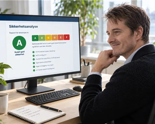 Slik lagde vi sikkerhetsanalyse.no